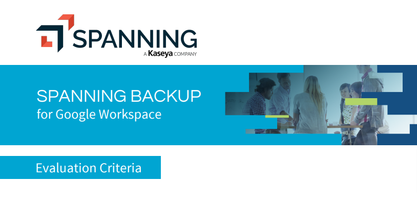 SPANNING BACKUP for Google Workspace