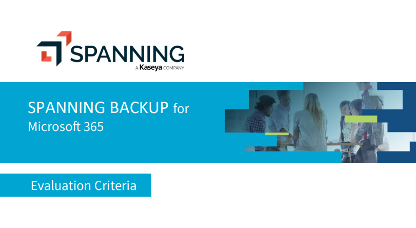 SPANNING BACKUP for Microsoft 365